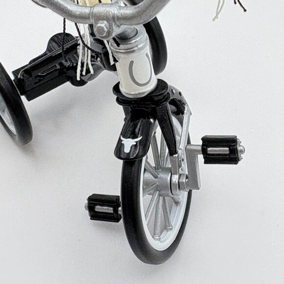 Hallmark Keepsake Christmas Ornament Hopalong Cassidy Velocipede Tricycle - Picture 9 of 12